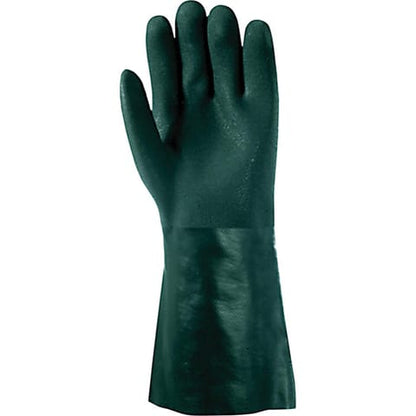 CALDMORE HARDWARE Heavy Duty PVC Coated Work Gloves – Protective Long Cuff Gloves